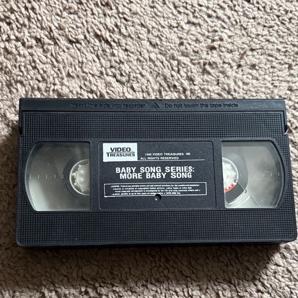 Video Treasures VHS Baby Song Series: More Baby Song